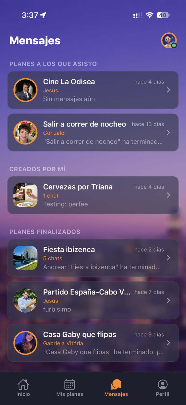 buscoPlan en el móvil